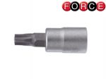 Вложка за гедоре 1/4'' с накрайник торкс - еврейска звезда FORCE