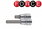 Вложка за гедоре 1/2'' с накрайник шестограм FORCE