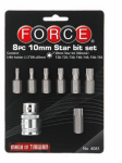 Накрайници "Torx" 1/2'' x 10мм к-т 8ч Force