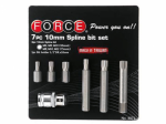 Накрайници 1/2'' x 10мм M6-M12 к-т 7ч Force