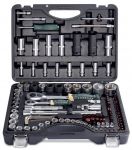 Гедоре 108+6 части 1/2''&1/4'' 4-32мм 6-стен RockForce
