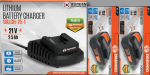 Зарядно устройство + 2бр Батерия START PACK Li 2 DAEWOO
