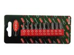 Накрайници торкс к-т 10бр 1/4'' RockForce