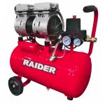 Компресор  24L 0.75kW тих безмаслен RD-AC07 Raider     