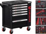 Количка с инструменти 151ч 6 чекмеджета EVERFORCE 