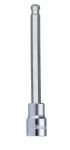 Шестограм на вложка с топче 1/4''  Dura Chr-V Hans Tools