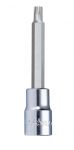 Торкс на вложка L-100мм 1/4''  Dura Chr-V Hans Tools