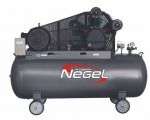 Бутален трифазен компресор с ремъчно задвижване 500л 11kW Negel    