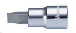 Накрайник прав на вложка 1/4'' Dura Chr-V Hans Tools