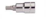 Шестограм на вложка 1/2'' къса Dura Chr-V Hans Tools