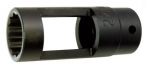 Вложка за дюзи прорязана 1/2''х22мм 12-стен L-78мм Dura Chr-Мо Hans Tools