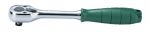 Тресчотка за гедоре 1/4'' с изолация L-150мм 36зъба Dura Chr-V Hans Tools