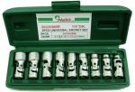 Вложки чупещи к-т 9ч. 6-14мм 1/4'' 12-стен Dura Chr-V Hans Tools