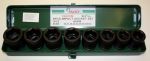 Вложки ударни къси 3/4'' 8ч 26-38мм Dura Chr-Mo Hans Tools
