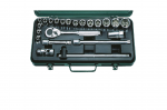 Гедоре 1/2'' к-т 22ч 8-32мм 6-стен Dura Chr-V Hans Tools
