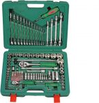 Гедоре 1/4''-1/2'' к-т 124ч 6-стен с ключове и женски еврейски звезди Dura Chr-V Hans Tools