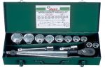 Гедоре 3/4'' к-т 14ч 6-стен 22мм-50мм Dura Chr-V Hans Tools