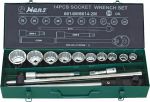 Гедоре 3/4'' к-т 14ч 12-стен 22мм-50мм Dura Chr-V Hans Tools