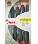 Отвертки еврейска звезда с отвор к-т 7ч. Dura Chr-V Hans Tools