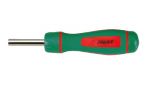Отвертка за накрайници с тресчотка 1/4'' L-180мм Dura Chr-V Hans Tools