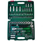 Гедоре 1/4''-1/2'' к-т 94ч 12-стен Dura Chr-V Hans Tools