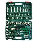 Гедоре 1/4''-1/2'' к-т 108ч 12-стен Dura Chr-V Hans Tools