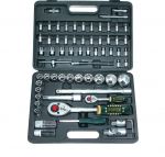 Гедоре 68 части 1/4''&1/2" 4-32мм 6-стен Force