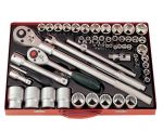 Гедоре 65 части 1/4''&1/2"&3/4" 4-41мм 6-12стен Force