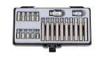 Шестограми "Torx" с отвор 10мм (Т10H-T55H) L30, L75 к-т 22бр Force