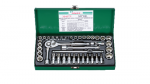 Гедоре 3/8'' к-т 40ч  6-22мм 6-стен + еврейски звезди Dura Chr-V Hans Tools